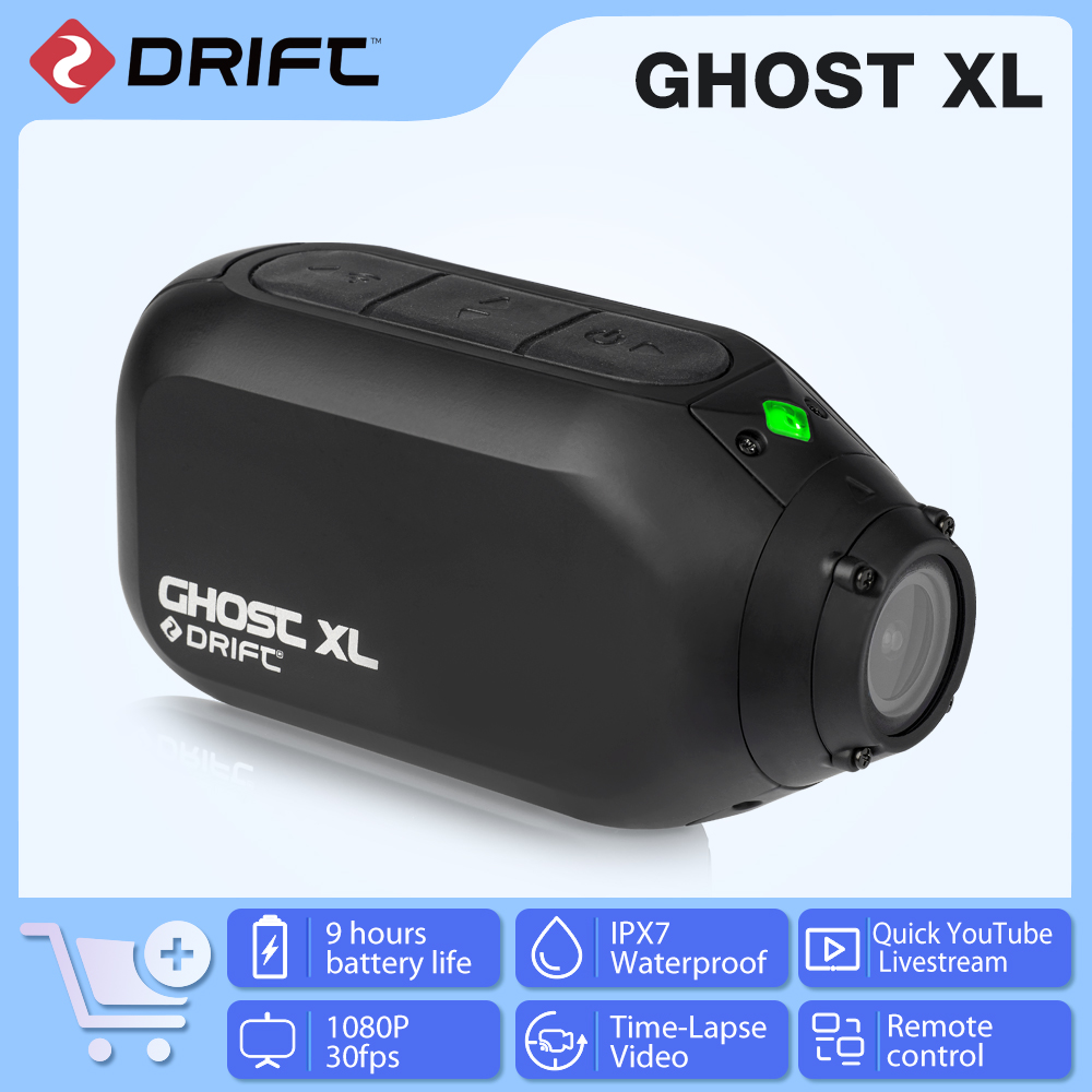 Mountain Biking App - Drift Ghost XL Sport-Actionkamera 1080P WiFi