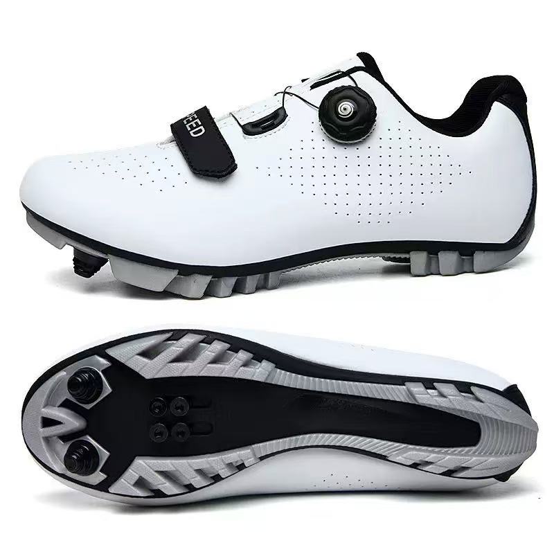 Mountain Biking Competition - MTB Mountain Road Bike Lock Schuhe
