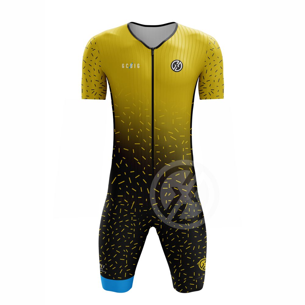 Mountain Biking Jumps - Gcbig Triathlon Anzug Männer Bodysuit Jersey