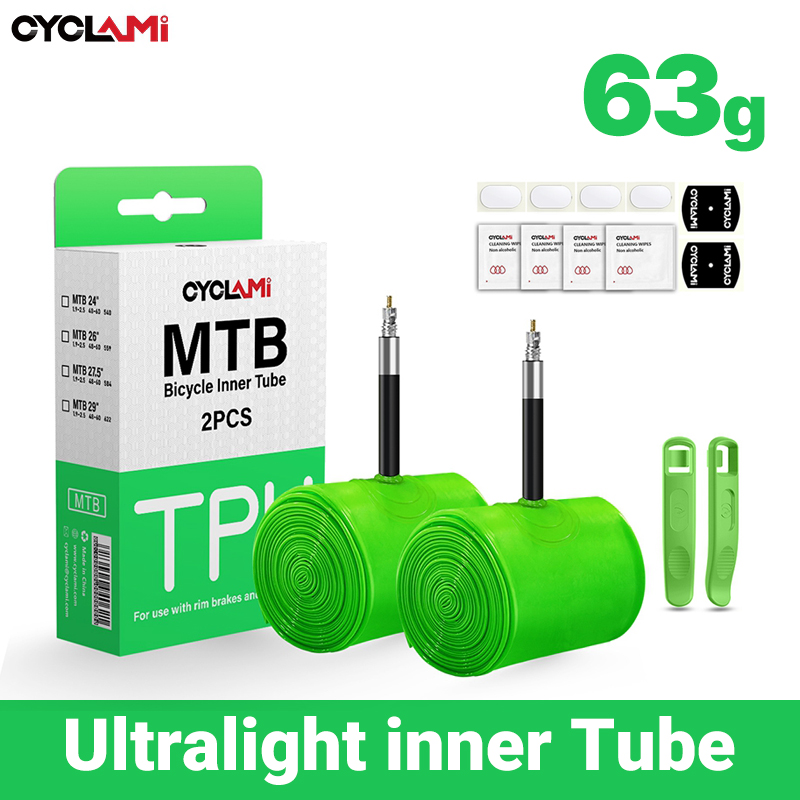 Mountain Biking Shoes - CYCLAMI Ultraleichter Fahrradschlauch 26 27,5 29