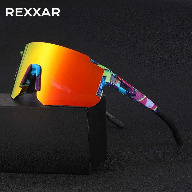 Mountain Biking Glasses - REXXAR Neue Fahrradbrille UV400 Sonnenbrille für