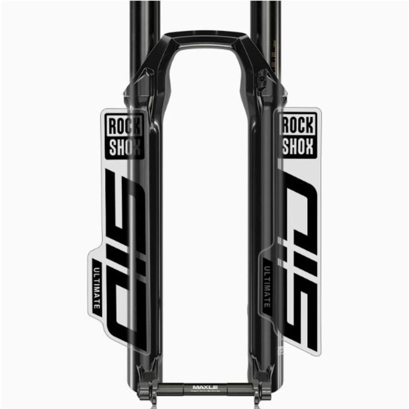 Mountain Biking Quotes - RockShox SID Farbwechselnde Vinyl-Aufkleber MTB Vordergabel