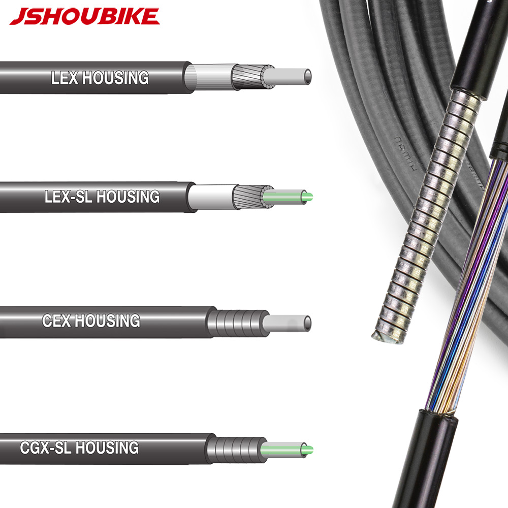 Mountain Biking Stuff - JSHOU BIKE Brems Shift Gehäuse Kabel