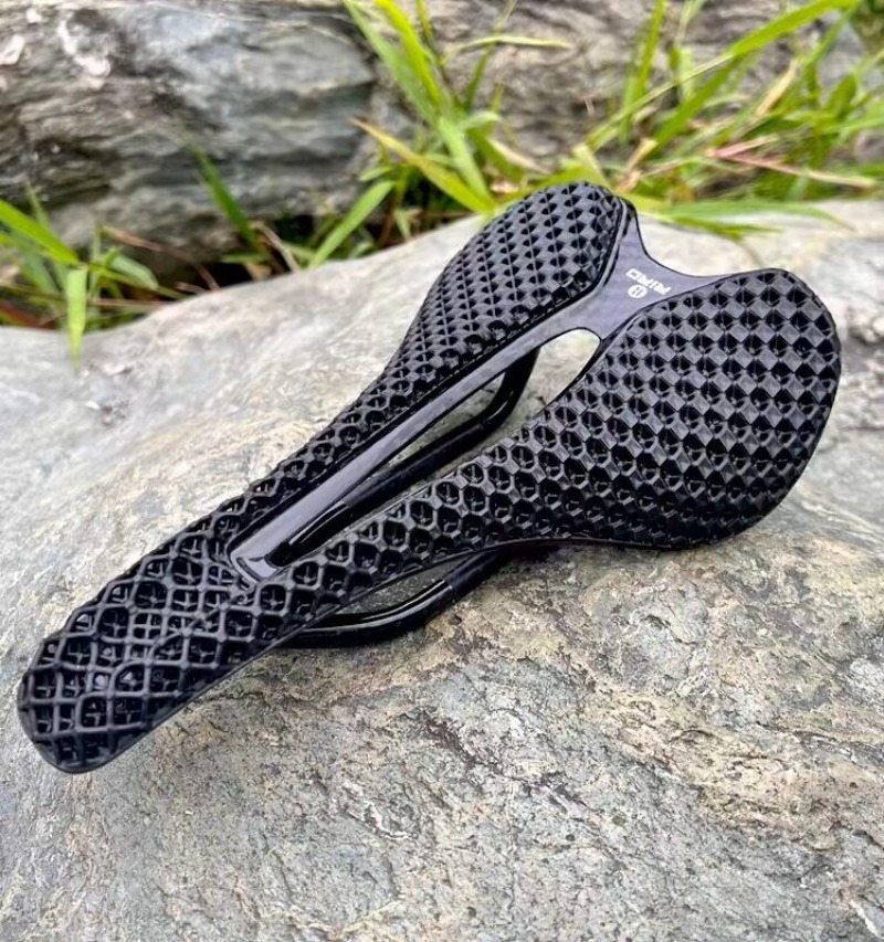Mountain Biking Competition - Carbonfaser 3D-Gedrucktes Hohles Atmungsaktives Sitzkissen für