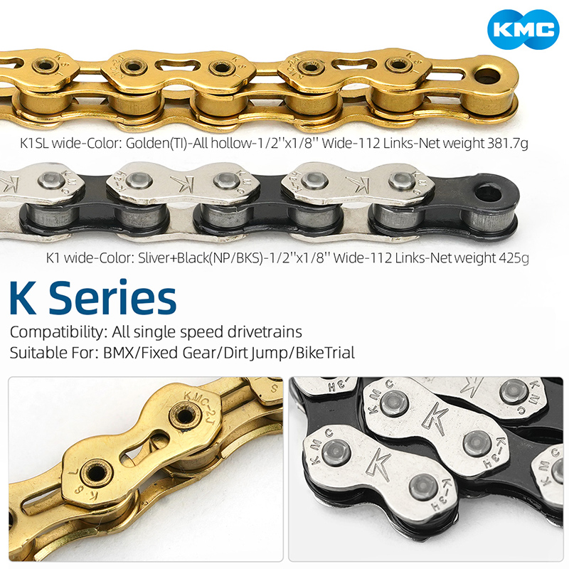 KMC Fahrradkette Single Speed  – Mountain Biking Jumps Bewertung und Preis