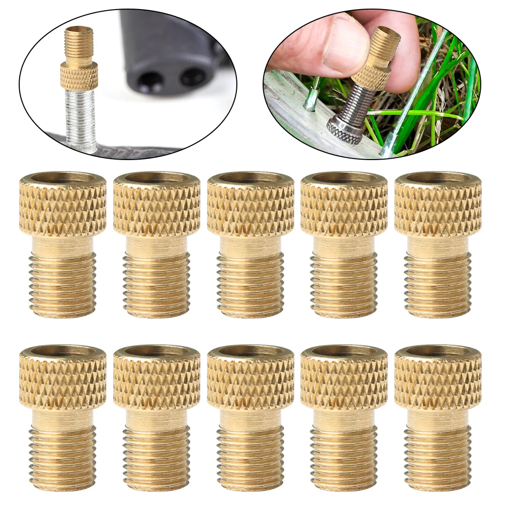 10PCS fahrrad ventil adapter k – Mountain Biking In French Bewertung und Preis