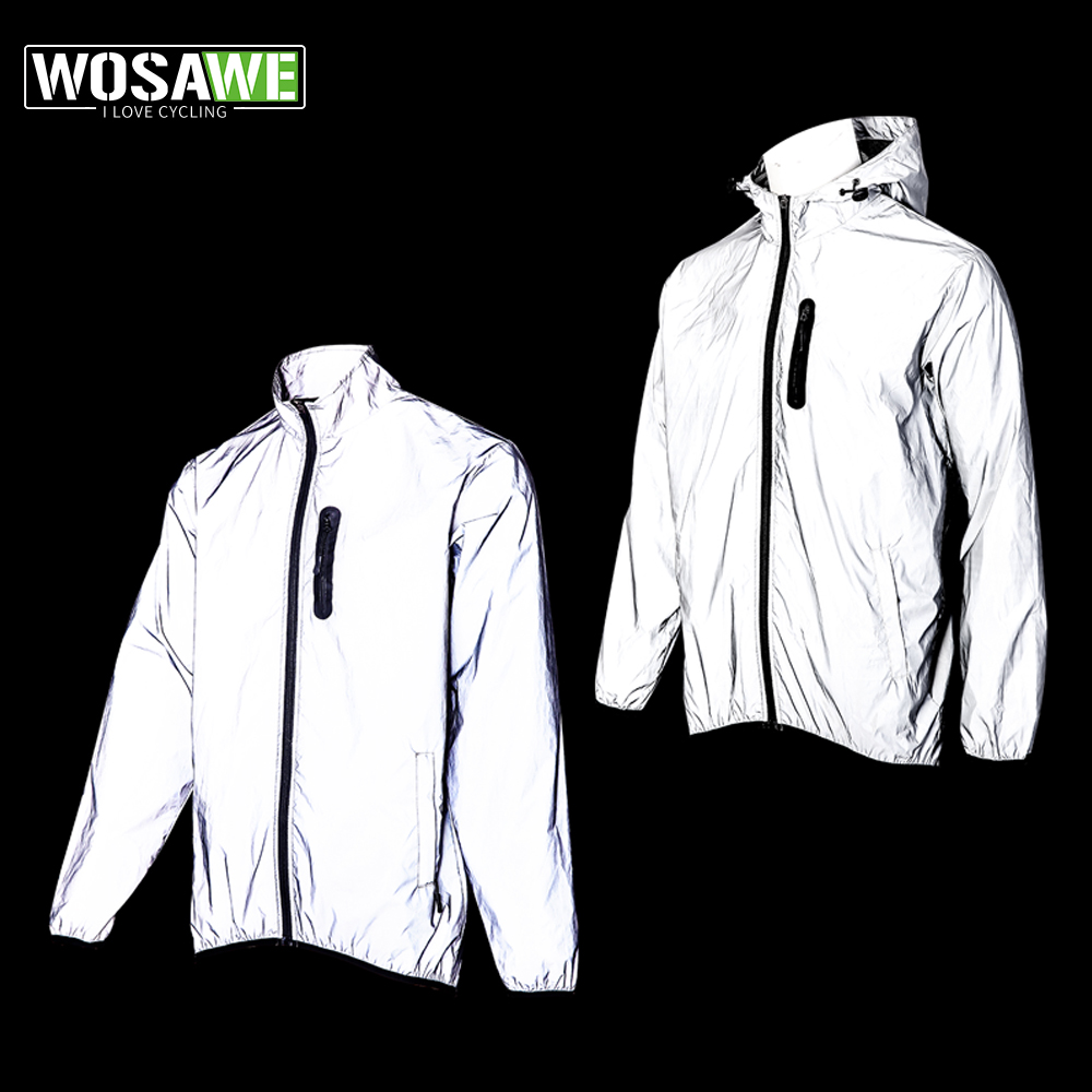 WOSAWE Herren Vollreflektieren – Mountain Biking Rain Jacket Bewertung und Preis