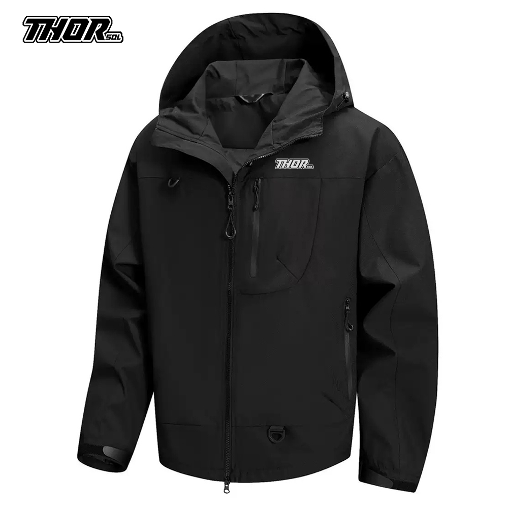 THORSOL Herren Fahrrad-Regenja – Mountain Biking Rain Jacket Bewertung und Preis