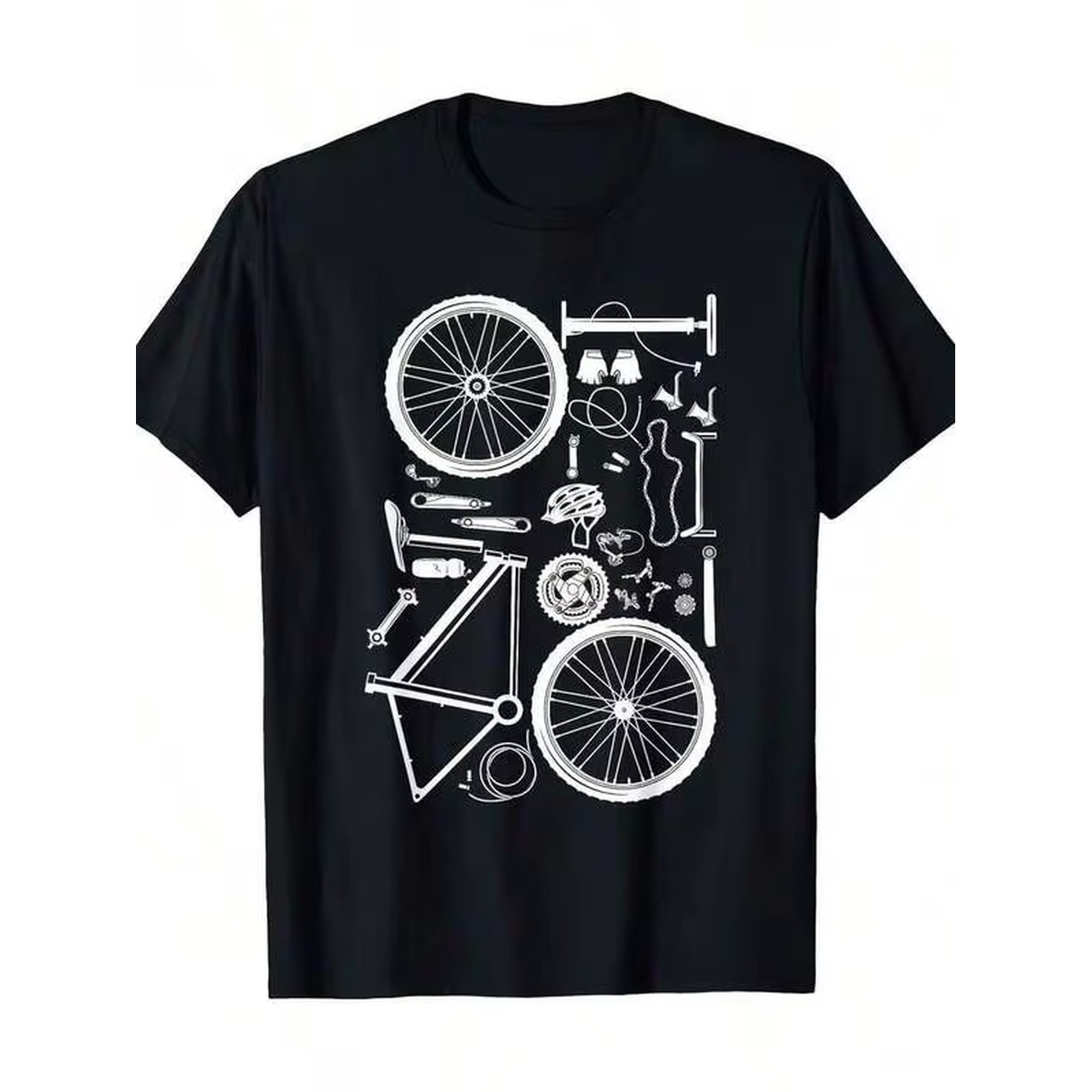 Herren-T-Shirt aus schwarzer B – Mountain Biking Shirts Bewertung und Preis