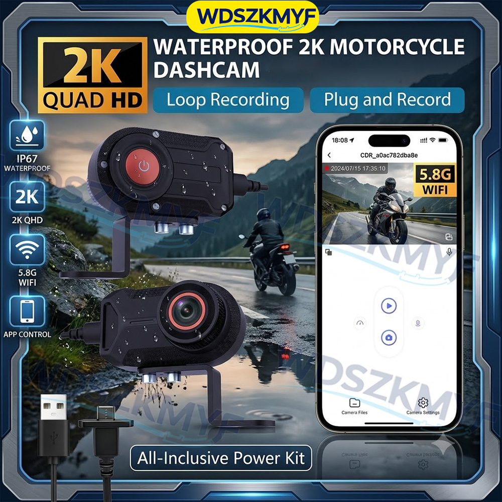 2K 30fps Motorrad-Dashcam DVR- – Mountain Biking Helmet Bewertung und Preis
